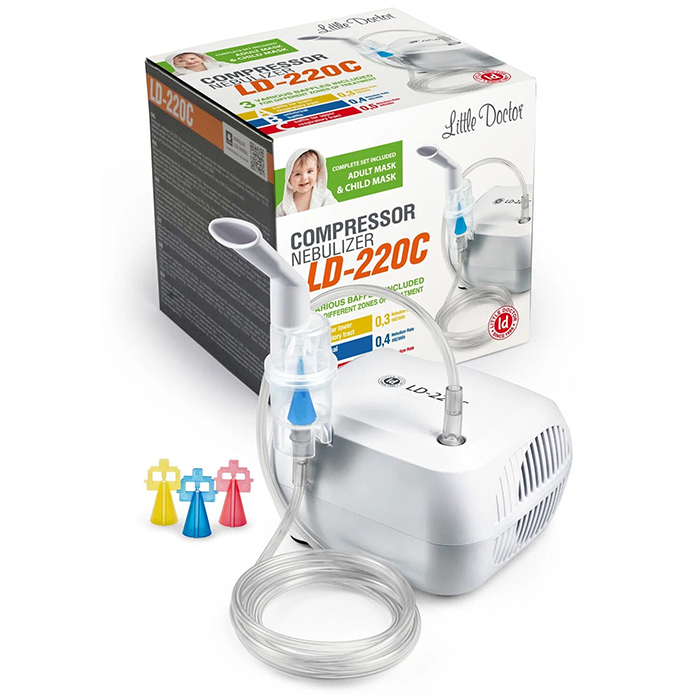 Компрессорный ингалятор небулайзер Little Doctor LD-220C